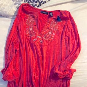 Fun boho top